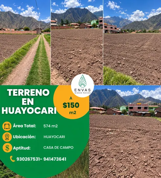 Vista de Terreno en Huayocari