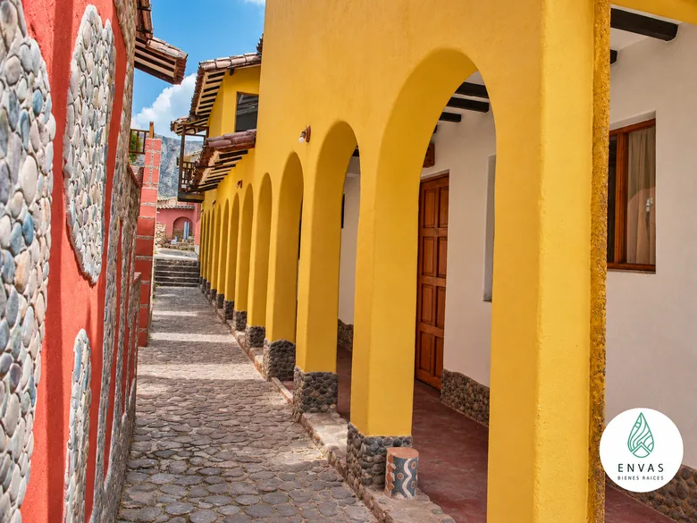 Vista de Hotel- Luna Rumi en Cotohuincho · Urubamba